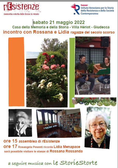 Rossana Rossanda e Lidia Menapace - villa Hériot